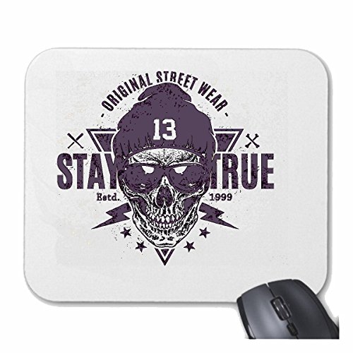 Mousepad "Extreme Adventure Motocross 125 cc Motocross MOTOCROSSER Freestyle Motocross Motorrad Sport Kleidung Biker Motorrad Bike Maschine" für Ihren Laptop, Notebook oder PC Internet.. (mit Windows, Linux, etc.) in weiß von Reifen-Markt