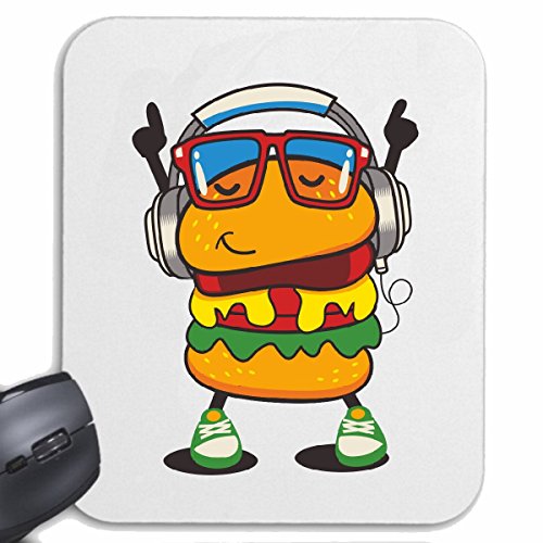 Mousepad "Köder für alle Arten von Angel angeln Fisch Meer Angeln Boot Angeln Angeln Hacken Angelschnur Netze" für Ihren Laptop, Notebook oder PC Internet.. (mit Windows, Linux, etc.) in weiß von Reifen-Markt