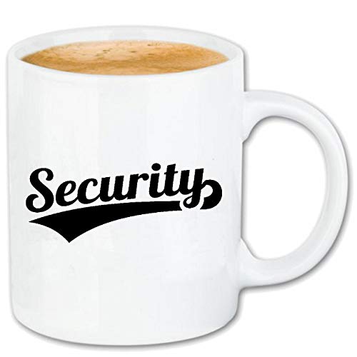 Reifen-Markt Kaffeetasse SECURITY - SICHERHEITSDIENST - TÜRSTEHER - WACHPERSONAL - PFÖRTNER Keramik 330 ml in Weiß Reifen-Markt Kaffeetasse SECURITY - SICHERHEITSDIENST - TÜRSTEHER - WACHPERSONAL - PFÖRTNER Keramik 330 ml in Weiß von Reifen-Markt