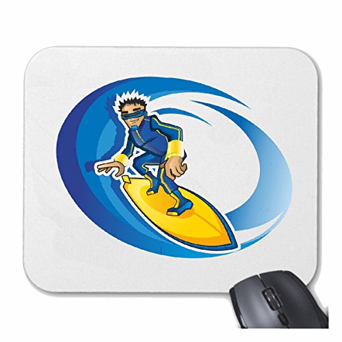 Reifen-Markt Mousepad Skates Hockey Eiskunstlauf Eislaufen Ice Rink Ice Skating Ice Hockey Track Skaten Läufer für Ihren Laptop, Notebook oder PC Internet. (mit Windows, Linux, etc.) in weiß von Reifen-Markt