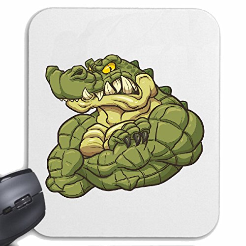 Reifen-Markt Mousepad Taucher mit Ausrüstung Dive Diver Tauchen Tauchausrüstung für Ihren Laptop, Notebook oder PC Internet.. (mit Windows, Linux, etc.) in weiß von Reifen-Markt