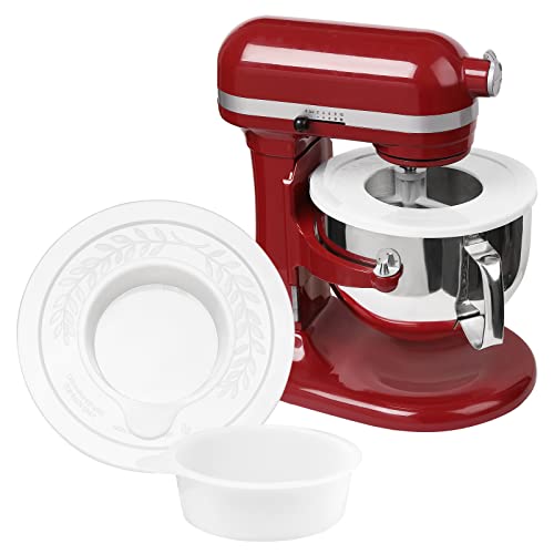 Deckelabdeckungen für KitchenAid Schüsseln mit einem Fassungsvermögen von 5,5-6 Litern – Standmixer-Schüsselabdeckungen, um zu verhindern, dass Zutaten verschüttet werden, passend für von Reikame
