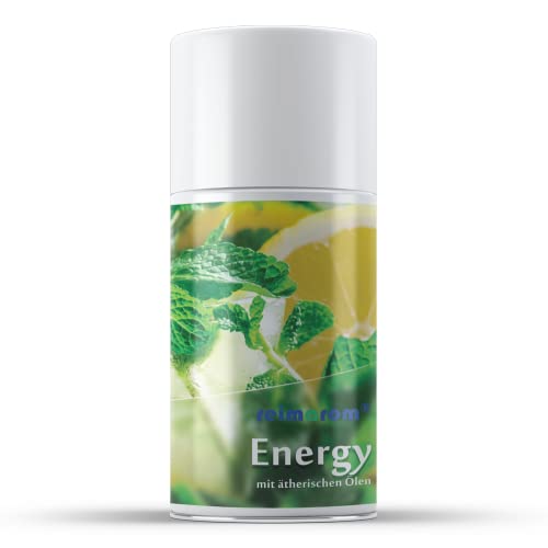 Raumspray "Energy" | Lufterfrischer für automatischen Duftspender oder zum manuellen Sprühen | Raumduft von REIMA | mit Geruchsabsorber | ätherische Minze, Orange und Zitrone Raumspray "Energy" | Lufterfrischer für automatischen Duftspender oder zum manuellen Sprühen | Raumduft von REIMA | mit Geruchsabsorber | ätherische Minze, Orange und Zitrone von REIMA AirConcept GmbH