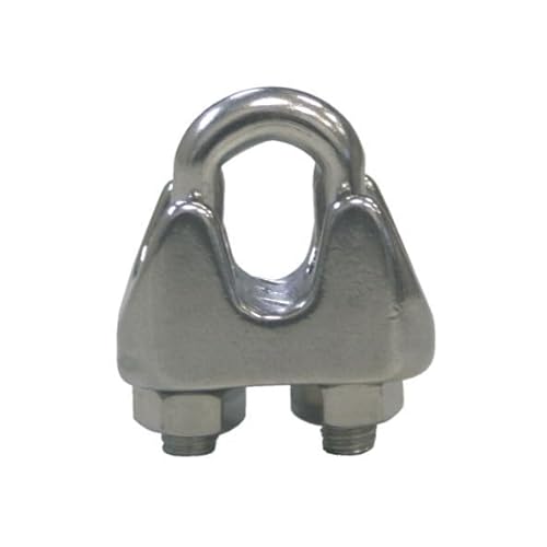 Drahtseilklemme für Ø 10 mm Drahtseil Edelstahl V4A Seilklemme Stahlseilklemme Bügelklemme Bügelseilklemme Seil Edelstahlseil Drahtseile Stahlseil Geländerseil Rankhilfe VA A4 AISI316 AISI 316 Boot Drahtseilklemme für Ø 10 mm Drahtseil Edelstahl V4A Seilklemme Stahlseilklemme Bügelklemme Bügelseilklemme Seil Edelstahlseil Drahtseile Stahlseil Geländerseil Rankhilfe VA A4 AISI316 AISI 316 Boot von Reinartz