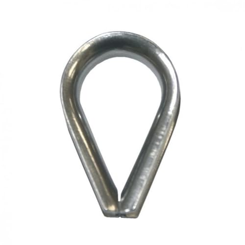 Kausche für Drahtseile Ø 10 mm Edelstahl V4A Kausche Drahtseilkausche Seilkausche Stahlseilkausche Seil Edelstahlseil Drahtseile Stahlseil Geländerseil Rankhilfe VA A4 AISI316 AISI 316 Boot Kausche für Drahtseile Ø 10 mm Edelstahl V4A Kausche Drahtseilkausche Seilkausche Stahlseilkausche Seil Edelstahlseil Drahtseile Stahlseil Geländerseil Rankhilfe VA A4 AISI316 AISI 316 Boot von Reinartz