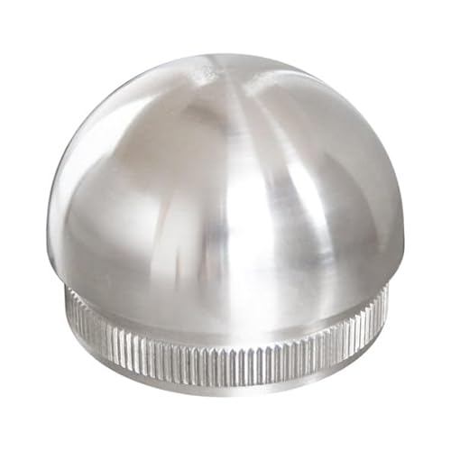 Rohrstopfen für Rohr Ø 20,0 x 2,0 mm Edelstahl V2A Endkappe Stopfen Edelstahlkappe Deckel Rohrstopfen Rohrverschlussstopfen Geländer Rohrverschluss VA A2 AISI304 AISI 304 von Reinartz