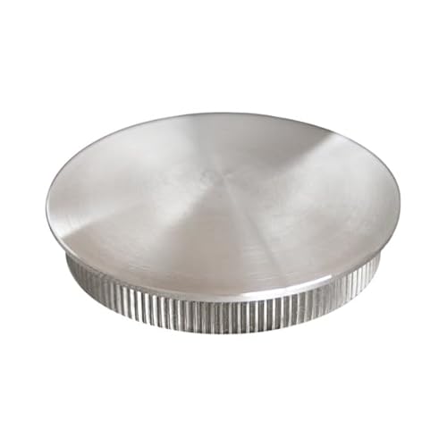Rohrstopfen für Rohr Ø 42,4 x 2,0 mm Edelstahl V2A Endkappe Stopfen Edelstahlkappe Deckel Rohrstopfen Rohrverschlussstopfen Geländer Rohrverschluss VA A2 AISI304 AISI 304 von Reinartz