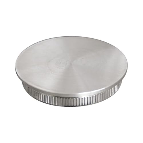 Rohrstopfen für Rohr Ø 48,3 x 2,0 mm Edelstahl V2A Endkappe Stopfen Edelstahlkappe Deckel Rohrstopfen Rohrverschlussstopfen Geländer Rohrverschluss VA A2 AISI304 AISI 304 von Reinartz
