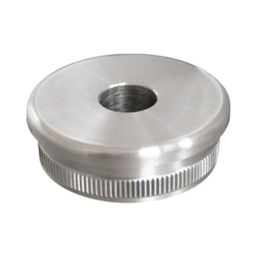 Rohrstopfen für Rohr Ø 48,4 x 2,0 mm Edelstahl V2A Endkappe Stopfen Edelstahlkappe Deckel Rohrstopfen Rohrverschlussstopfen Geländer Rohrverschluss VA A2 AISI304 AISI 304 von Reinartz