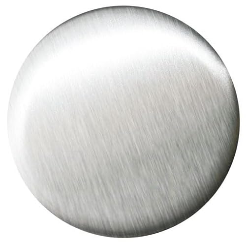 Ronde 120 x 8 mm einseitig geschliffen Edelstahl V2A Runde Edelstahlplatte Endkappe Deckel Flansch Edelstahlkappe Ankerplatte Rohrabschluss Platte Blech Rund Rohrverschluss Geländer VA A2 AISI304 ... von Reinartz
