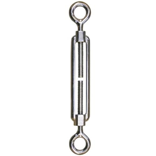 Spannschloss mit Öse - Öse, Größe M10 Edelstahl V4A Spannschloß Seilspanner verstellbar Seil Spanner Edelstahlseil Drahtseile Stahlseil Geländerseil Rankhilfe VA A4 AISI316 AISI 316 Spannschloss mit Öse - Öse, Größe M10 Edelstahl V4A Spannschloß Seilspanner verstellbar Seil Spanner Edelstahlseil Drahtseile Stahlseil Geländerseil Rankhilfe VA A4 AISI316 AISI 316 von Reinartz