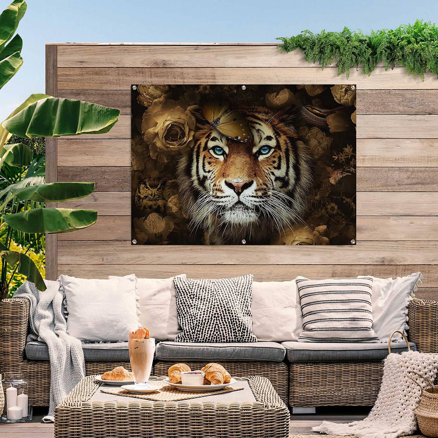 Outdoor-Poster Tiger von Reinders