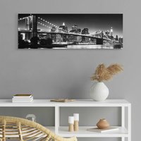 Reinders Bild "New York - Brooklyn Bridge black &" von Reinders!