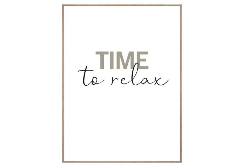 Reinders! Bild mit Rahmen ARTIFIC, Mehrfarbig, Schriftzug, 30 x 40 cm, (1 St) von Reinders!