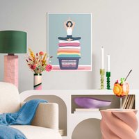 Reinders Bild mit Rahmen "Zen Wash" Reinders Bild mit Rahmen "Zen Wash" von Reinders!