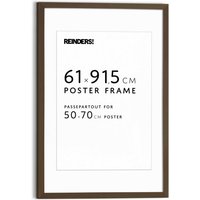 Reinders Bilderrahmen "Bilderrahmen Poster 61x91,5 oder 50x70" für 1 Bilder Wohnzimmer - Walnuß - MDF - 64,5x95 cm Reinders Bilderrahmen "Bilderrahmen Poster 61x91,5 oder 50x70" für 1 Bilder Wohnzimmer - Walnuß - MDF - 64,5x95 cm von Reinders!