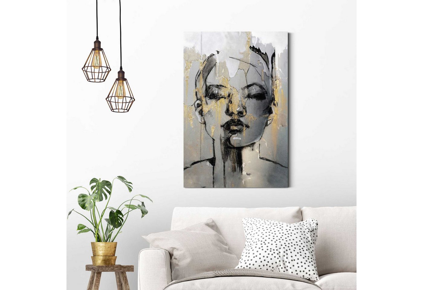 Reinders! Deco-Panel Golden Face Reinders! Deco-Panel Golden Face von Reinders!