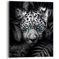 Reinders Holzbild "Blue Eyed Leopard", (1 St.) von Reinders!