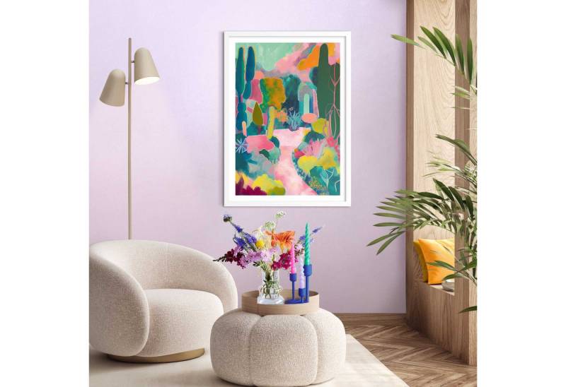 Reinders! Kunstdruck Mountain Canyon von Reinders!