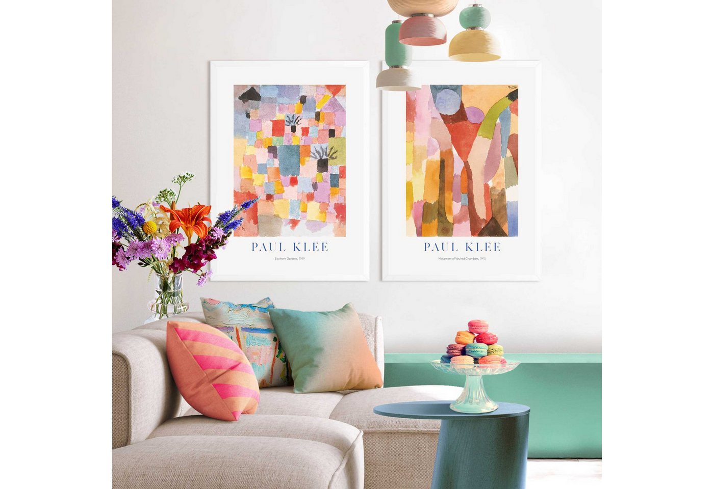 Reinders! Kunstdruck Paul Klee Colour Set von Reinders!