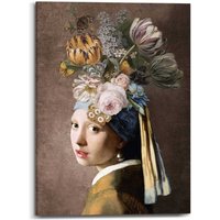 Reinders Leinwandbild "Vermeer Blumenmädchen mit dem Perlenorhrring" Reinders Leinwandbild "Vermeer Blumenmädchen mit dem Perlenorhrring" von Reinders!