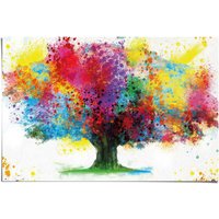 Reinders Poster "Farbkleckse Baum", (1 St.) von Reinders!