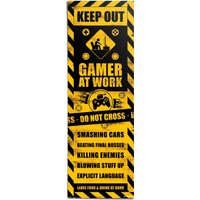 Reinders Poster "Gaming Caution" von Reinders!