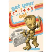 Reinders Poster "Get your Groot on Guardians of the Galaxy - Baby Groot - Ich bin Groot", (1 St.) von Reinders!