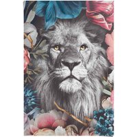 Reinders Poster "Löwe Blumenkranz - Pflanzen - Farbenfroh", (1 St.) von Reinders!