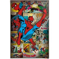 Reinders Poster "Marvel Comics - spider man retro" von Reinders!