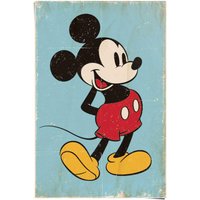 Reinders Poster "Mickey Mouse retro", (1 St.) von Reinders!