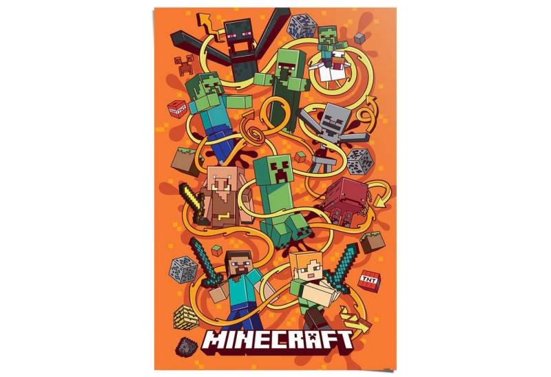 Reinders! Poster Minecraft - funtage montage von Reinders!