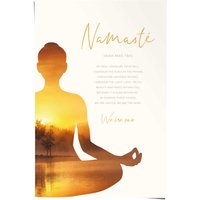 Reinders Poster "Namasté" von Reinders!