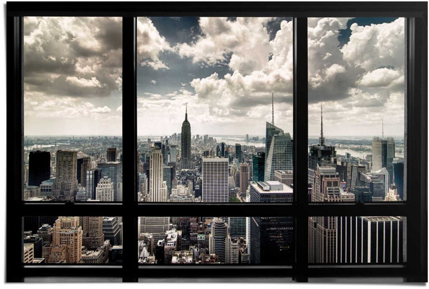 Reinders! Poster New York Fenster, (1 St) von Reinders!