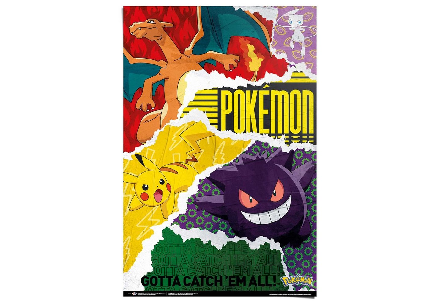 Reinders! Poster Pokemon - gotta catch 'em all von Reinders!