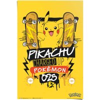 Reinders Poster "Pokemon - pikachu charged up 025" von Reinders!