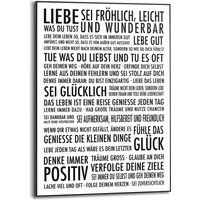 Reinders Wandbild "Positiv Leben" von Reinders!