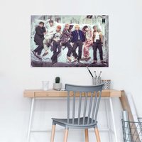 Reinders Poster "Poster BTS Bett - Band - Bangtan Boys", Orchester & Bands, (1 St.) von Reinders!