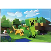 Reinders Poster "Poster Minecraft", Spiele, (1 St.) von Reinders!