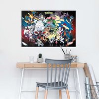 Reinders Poster "Poster Pokemon", Comic, (1 St.) von Reinders!