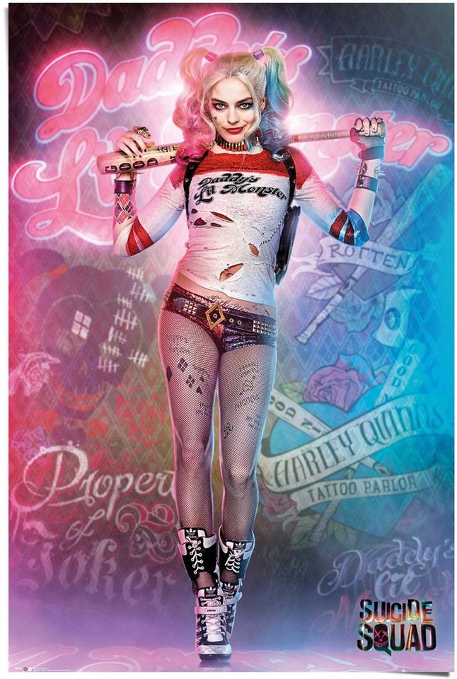 Reinders! Poster Suicide Squad Harley Quinn, (1 St) von Reinders!