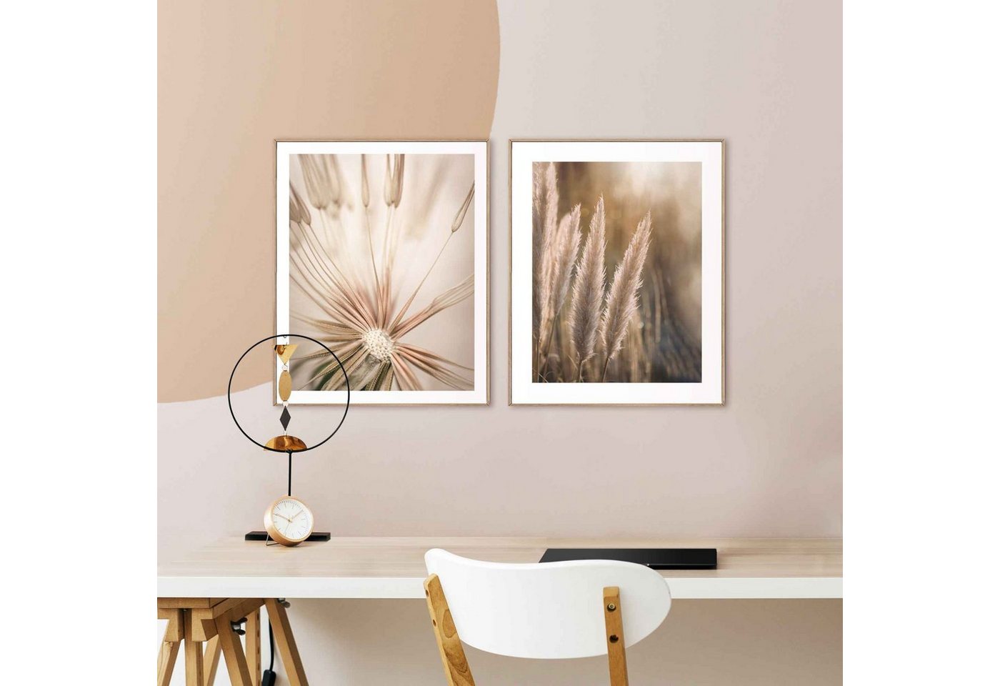 Reinders! Wandbild Natur Botanisch - Pampas - Löwenzahn - Nahaufnahme, (2 St) von Reinders!