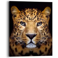 Reinders Wandbild "Wandbild Leopard Kräftig - Panther - Raubetier - Gefleckt", Leopard, (1 St.) von Reinders!