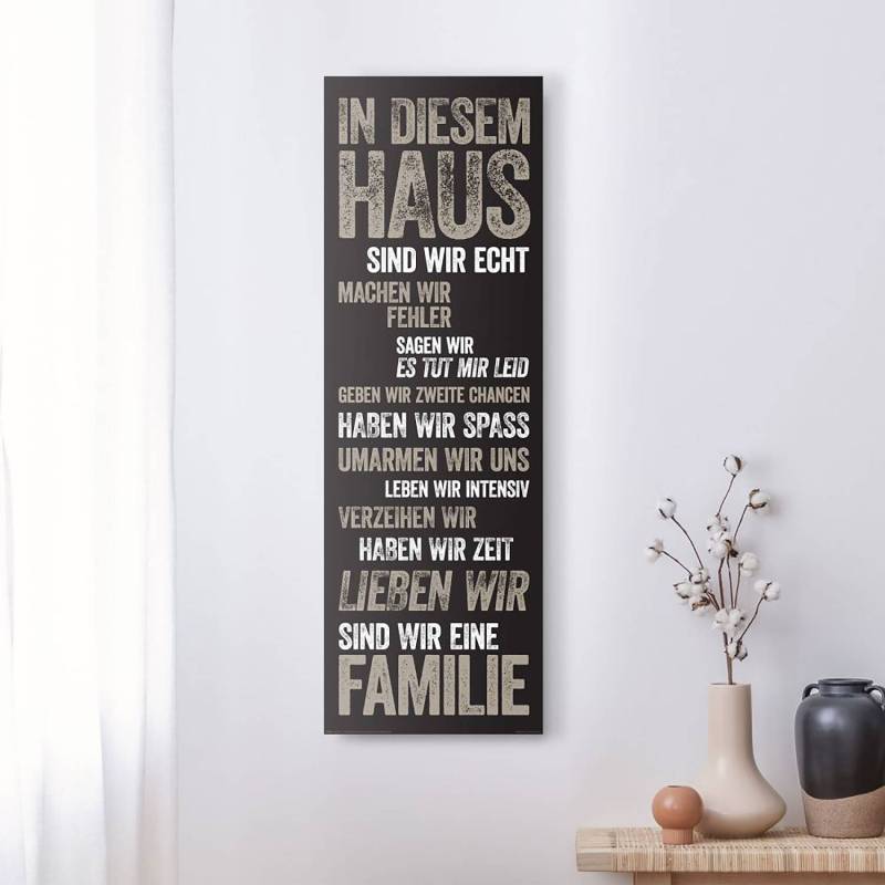 Wandbild In diesem Haus von Reinders