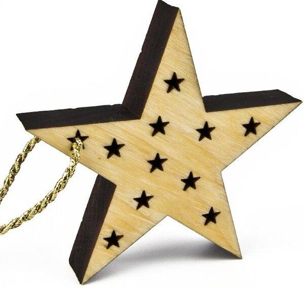 ReineNatur Christbaumschmuck – Stern – 2er-Set ReineNatur Christbaumschmuck – Stern – 2er-Set von ReineNatur