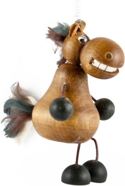 ReineNatur Pferd Hüpftier/Schwingfigur aus Holz von ReineNatur