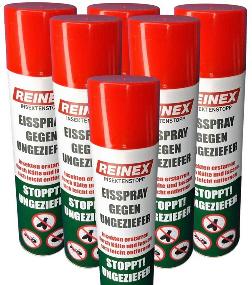 Reinex Insektenvernichter REINEX Eisspray zur Insekten- und Ungeziegerbekämpfung, 400 ml Reinex Insektenvernichter REINEX Eisspray zur Insekten- und Ungeziegerbekämpfung, 400 ml von Reinex