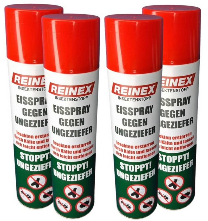 Reinex Insektenvernichter REINEX Eisspray zur Insekten- und Ungeziegerbekämpfung, 400 ml Reinex Insektenvernichter REINEX Eisspray zur Insekten- und Ungeziegerbekämpfung, 400 ml von Reinex