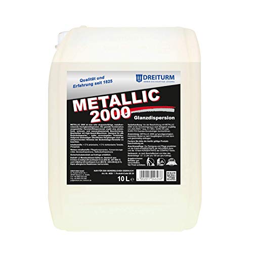 Dreiturm Metallic 2000 Glanzdispersion 10 L Bodenbeschichtung Bodendispersion Wasserschutz von Reinica