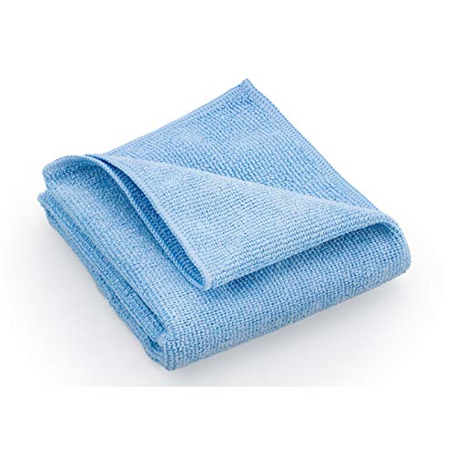 MEGA Clean Mikrofasertuch Platin Microfasertuch Wischtuch Tuch Putztuch Blau von Reinica